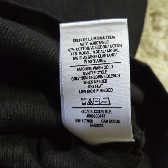 Hudson ribbed cutout shoulder tank top, medium, NWOT - Picture 5 of 8